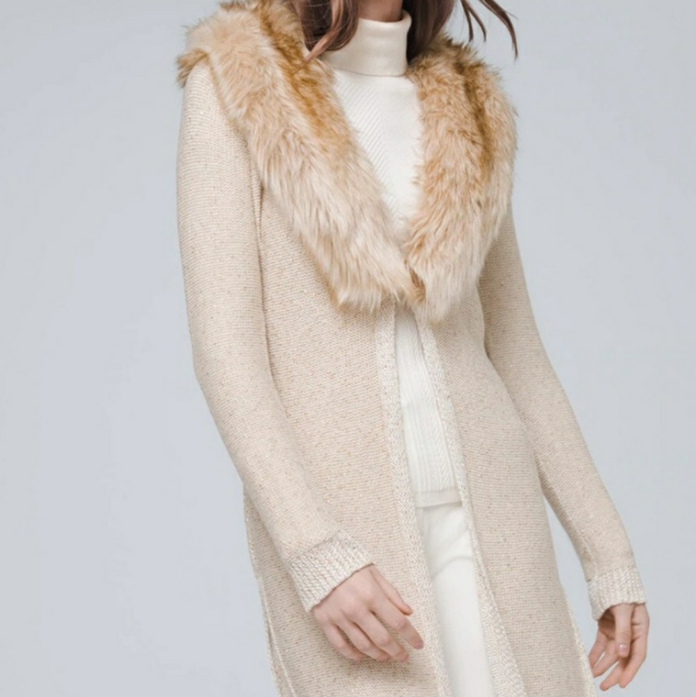 WHBM Sequin Duster